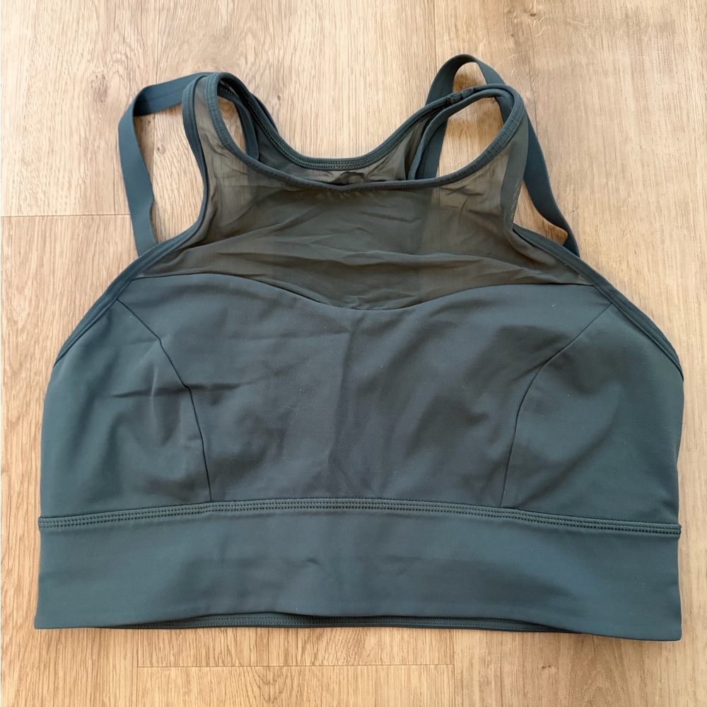 LULULEMON GREEN SPORTS BRA - SIZE 10